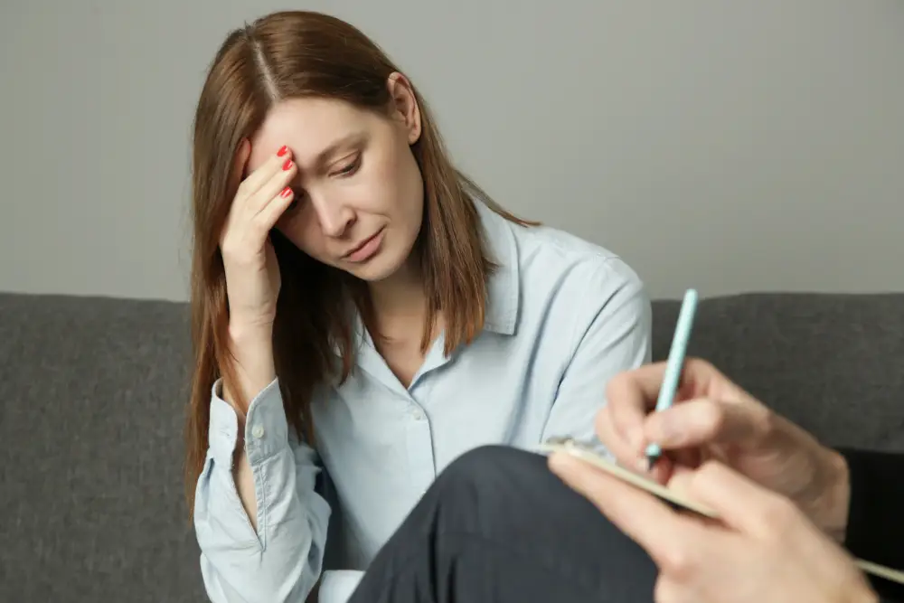 Depressed women during psychotherapy